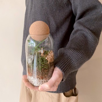 苔蘚微景觀玻璃罐 生日禮物