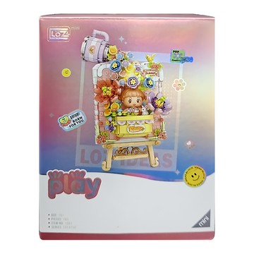 LoZ 積木玩具  1301 立體畫夏日繁花  1盒