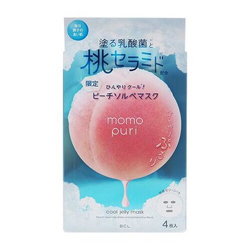 BCL 彈潤蜜桃沁涼面膜(4枚入)『Marc Jacobs旗艦店』D089117