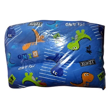 愛北鼻 獨家加厚水洗枕 柔軟舒適 寶寶安心睡眠  1入  深藍色恐龍  50cm