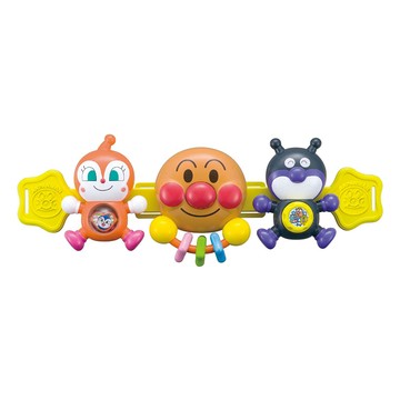 日本麵包超人 - 麵包超人與朋友 嬰兒車玩具(7個月以上)