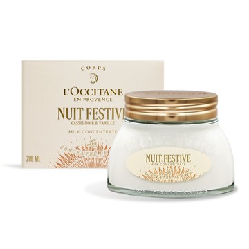 L'OCCITANE 歐舒丹 夜光黑醋栗緊膚凝霜(200ml)-百貨公司貨