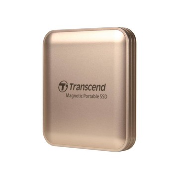 Transcend ESD420G 4TB Type C MagSafe 磁吸外接SSD行動固態硬碟-香檳金(TS4TESD420G)