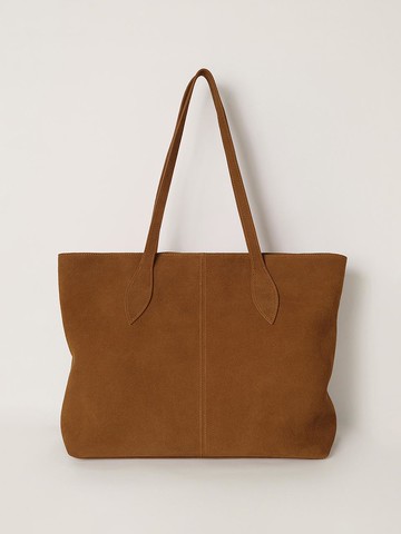 Kevin suede bag (camel)