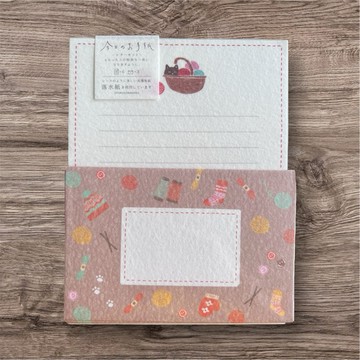 【JAFN】台灣現貨🔥日本信件套裝 古川紙工 貓咪毛線