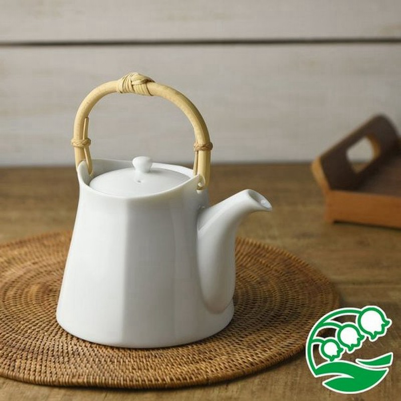 急須 おしゃれ 日本製 茶こし付き 深山 七福 白磁 美濃焼 通販 Lineポイント最大get Lineショッピング