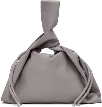 Nanushka 灰色 Jen Drawstring 手拿包