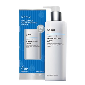 【DR.WU 達爾膚】玻尿酸保濕精華乳重量版 200ml