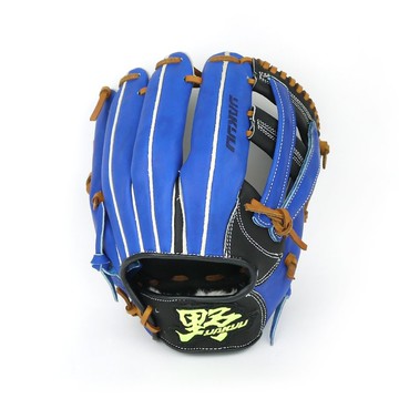 【野YAKYU】即戰力系列 12吋_井字_藍+黑