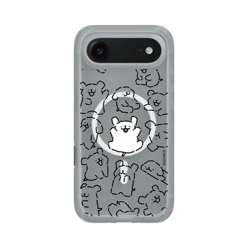 iPhone Air AirX 流變灰 - Maltese線條小狗 - 調皮可愛的線條小狗