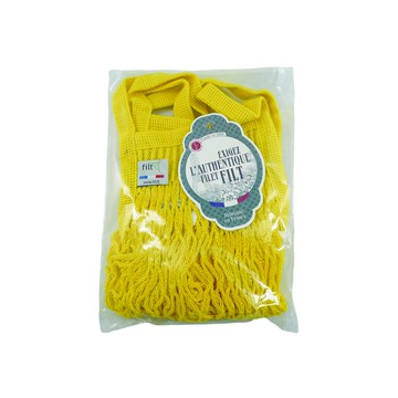 Filt1860 經典手工編織袋  鮮黃色  ML  1個