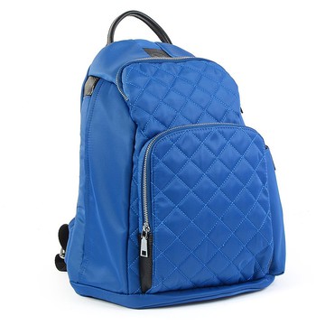 購買聰明防盜防潑水後背包的十大理由 - 菱格 - 寶石藍