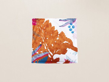 蕨類柔軟抱枕套-兔腳蕨(僅枕套)| 禮物 情人節 家用品 母親節  女