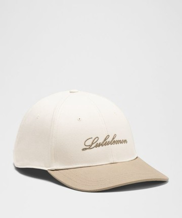 Structured Classic Ball Cap Script Size Large/XL