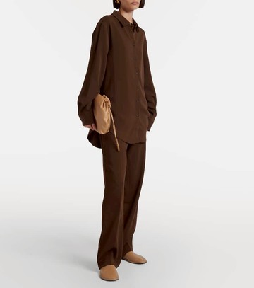 Asceno London crêpe shirt