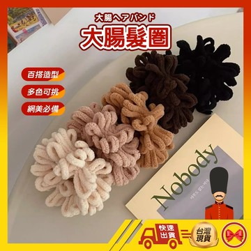 【💂‍♀️台灣現貨快速寄🎀ᴛʏ640】髮圈 大腸圈 時尚純色布藝 大腸髮圈合輯 髮束 韓系飾品