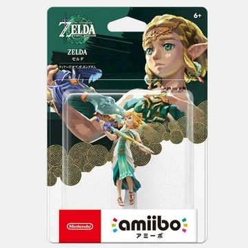 NS2｜NS 周邊 Nintendo 任天堂 NS AMIIBO NFC 人偶玩具：薩爾達 公主 ( 薩爾達傳說 王國之淚 )