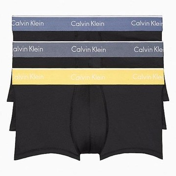 CK 2020男優雅褲頭黑色四角內著混搭3件組