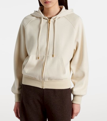 Loro Piana Viera cotton, silk, and cashmere hoodie