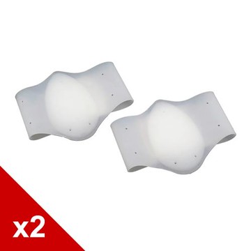 糊塗鞋匠 優質鞋材 H40 魔鬼粘矽膠足弓墊  2雙