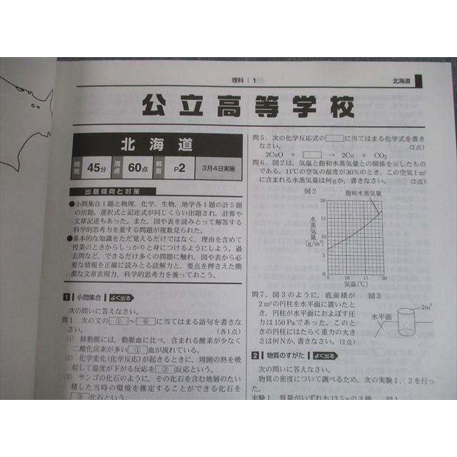 TP10-016 旺文社 2021年受験用 全国高校入試問題正解 理科 社会 計4冊 40M4D