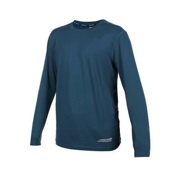 FIRESTAR 男彈性保暖圓領T恤-休閒 長袖上衣