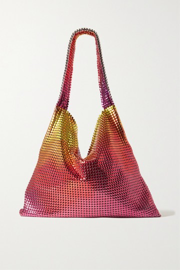 Paco Rabanne - Pixel Dégradé Chainmail Tote - Red - one size