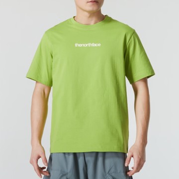 The North Face 北臉 上衣 男款 短袖上衣 運動 M JUMBO SUEDE SS TEE 綠 NF0A88G9PIZ