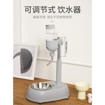 狗狗飲水器不濕嘴自動喝水器喂食喂水掛式水壺貓咪飲水機寵物用品
