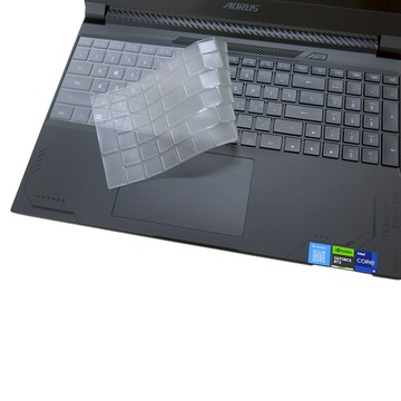 【Ezstick】技嘉 AORUS 15X ASF X5PF TPU鍵盤膜｜奈米銀抗菌｜防水可水洗