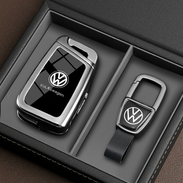 福斯 VW 鑰匙殼 Golf Tiguan Passat Sagitar Polo LAVIDA 鋅閤金 防摔 鑰匙套