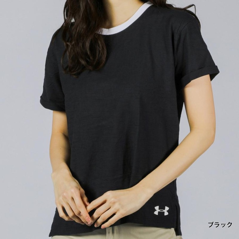 アンダーアーマー レディース 半袖Tシャツ UA Charged Cotton SS