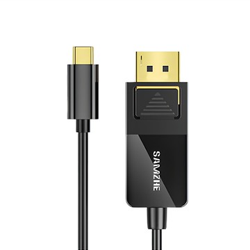 山澤 SAMZHE MacBook/iPad/Type-C轉DP高畫質4K電腦遊戲影像傳輸線 1.2M  單一商品  1條