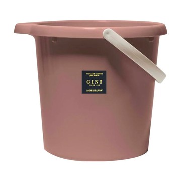 GINII 基尼 質感加厚手提水桶 3L 339g L22xW21.1xH18.4cm  香頌粉色  1個