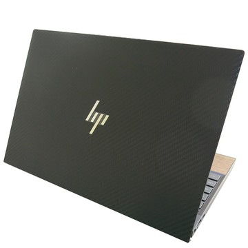 【Ezstick】HP Envy 13-aq 13-aq1028TX  筆電機身貼｜黑色卡夢紋｜上蓋+鍵盤週圍+底部貼｜