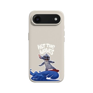 iPhone Air SolidX 貝殼灰 - 迪士尼-史迪奇 Disney Stitch - 史迪奇 - 衝浪時刻