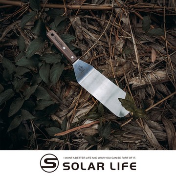Petromax 木柄不鏽鋼煎鏟 短 Flexible Spatula for Grill and Pans.料理鏟刀 炒菜平鏟 鐵板燒鍋鏟 鍛鐵盤平口鏟 平底鍋煎匙