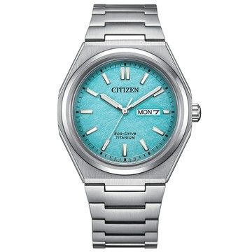 CITIZEN GENTS Zenshin 新鈦度 限量 光動能腕錶 錶 手錶 送禮 AW0130-85M