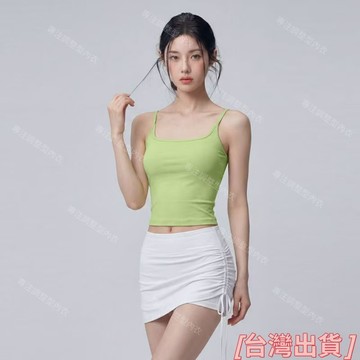 【工字美背】帶胸墊運動背心內衣 速幹工字美背 瑜伽健身服 普拉提訓練上衣 無袖吊帶背心 專業普拉提上衣新款
