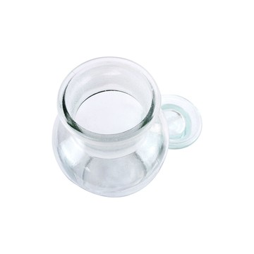 其它小五金 生態玻璃瓶 500cc 收納罐 糖果罐 玻璃瓶子 廣口瓶 透明花瓶 儲物罐 花瓶 許願瓶 取樣瓶 618-GB500