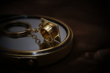 手作金工 訂製 I 畢業禮物 I 黃銅 學士帽鑰匙圈