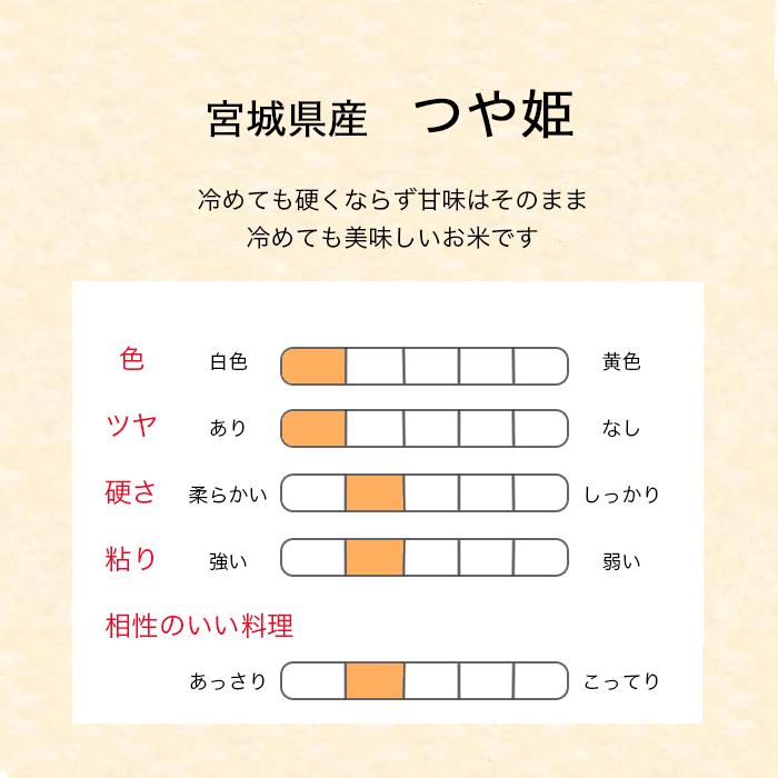 つや姫 10kg 5kg×2 令和4年産 宮城県産 米 お米 白米 おこめ 精米 単一原料米 ブランド米 10キロ 送料無料 国内産 国産