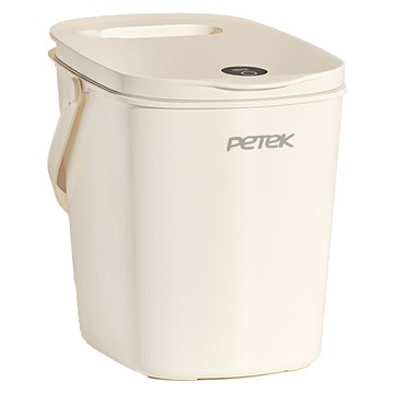 PeTeK 科技養寵 寵物真空儲糧桶 MA-01 13L 自動真空 續航力60天 智能恆壓  奶白色  1個