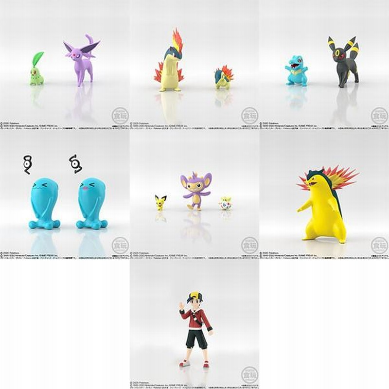 ポケモンスケールワールド ジョウト地方 12個入りBOX (食玩)[バンダイ