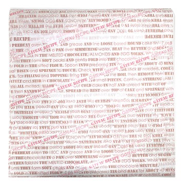 EHomeBakery 三明治包裝紙 Set 100張 33x33公分 淋膜紙  1組