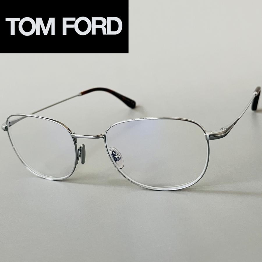 メガネ トムフォード TOM FORD メンズ レディース チタン 日本製 新品 シルバー メタル オーバル 眼鏡 ブルーライトカット 銀 べっ甲柄  FT5734 | LINEブランドカタログ