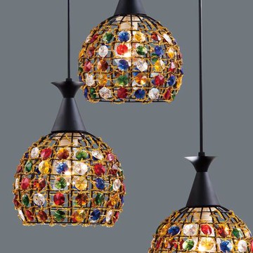 【大巨光】現代風 E27x3 吊燈-中 (BM-51331)