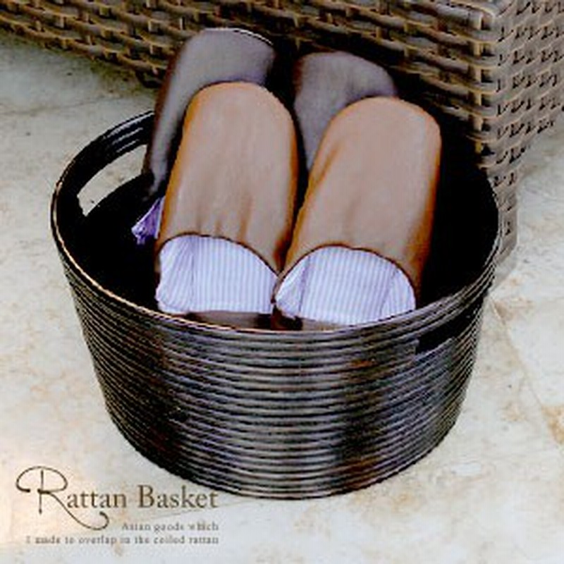 スリッパスタンド 収納 かご バスケット 脱衣かご 洗面所 玄関 収納バスケット アジアン バリ ラタン 雑貨 通販 Lineポイント最大1 0 Get Lineショッピング