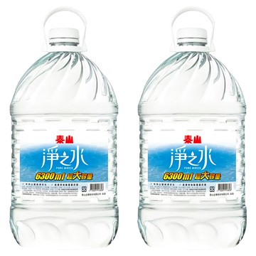 泰山 淨之水 超大容量 中央山脈 補充水份  6.3L  2桶