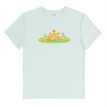 機能圓領Tee｜時薪一加侖鮮奶｜老虎奶油鬆餅 #R20013D011